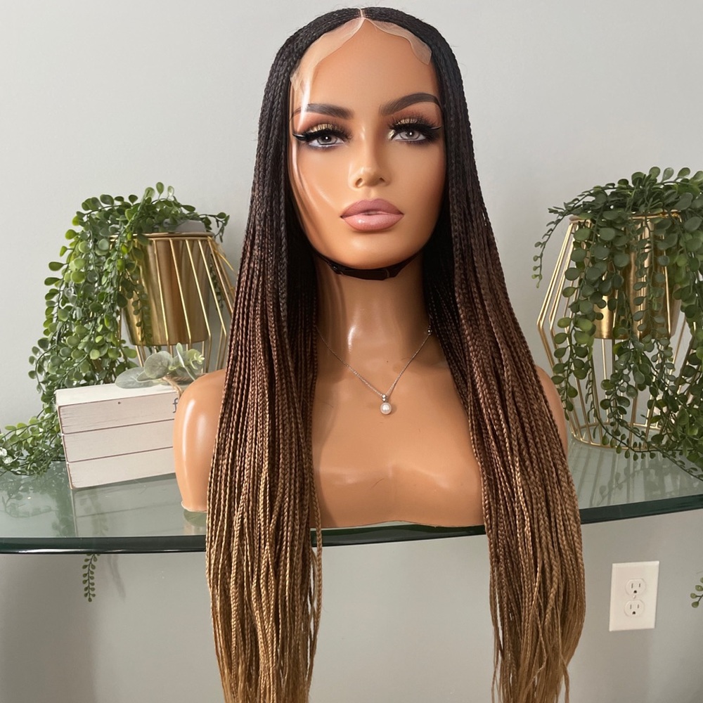 Braided Closure Wig